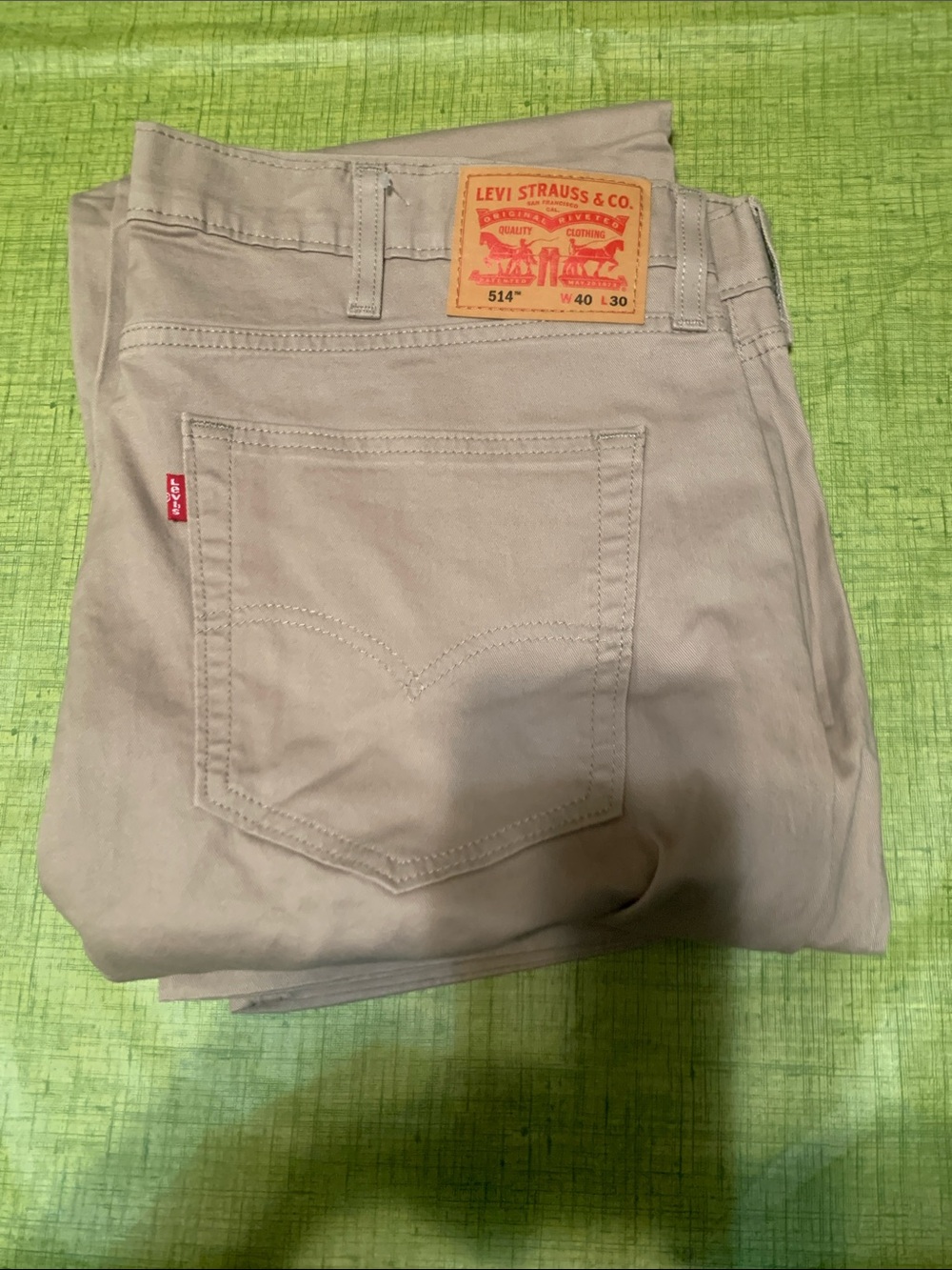 Levi's Men's Slim Straight Jeans in Light Tan